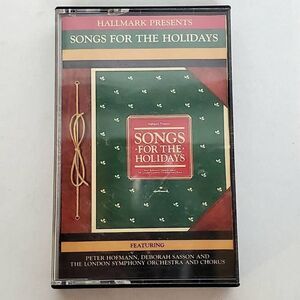 Hallmark Cassette Tape, CHRISTMAS Songs for the Holidays 1987, Tested